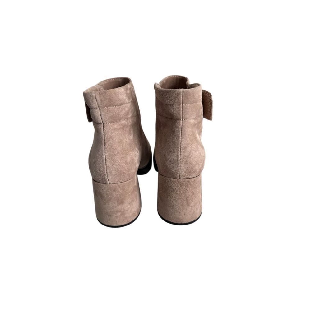 LDP L'Amour Des Pieds Womens Taupe Lanelle Suede Block Heel Ankle Boots Size 9M - Picture 9 of 15